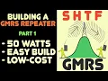 Building a GMRS Repeater For Personal or SHTF PART1 - Repeater Build with Two Wouxun KG-1000G Radios