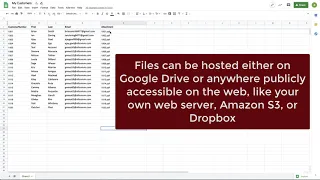 How to send a mass email with personalized attachments in Gmail 2 minute demo