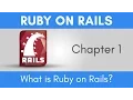 What is Ruby on Rails Chapter 1 Eduonix