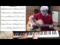 Tin Roof Blues - Jazz guitar & piano cover ( New Orleans Rhythm Kings )