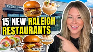 15 HOTTEST NEW Raleigh Restaurants You Need to Try NOW
