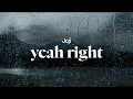 Download Lagu joji - yeah right (lyrics)