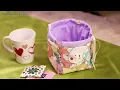 Lagu DIY Mug Carrier Bag [How to Sew a Mug Bag with free pattern]