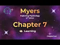 Learning Explained Exploring Psychology Chapter 7 Myers 12th Edition Study Guide