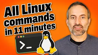 All Linux Commands in 11 Minutes - Tutorial