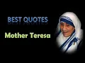 Lagu Best Mother Teresa Quotes