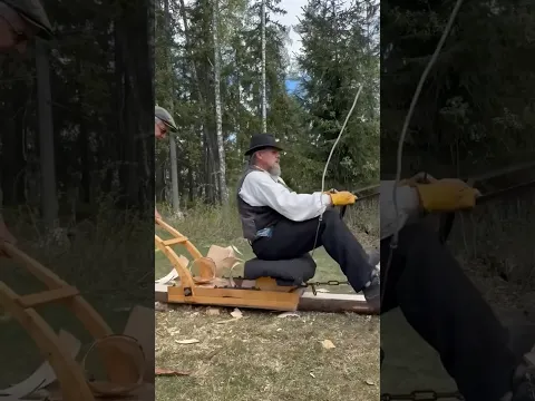 ¿Qué están fabricando con estas virutas de madera?