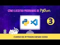 RUNNING Python SCRIPTS Python Course from Scratch