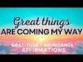 Download Lagu Positive Morning Affirmations for Gratitude and Abundance
