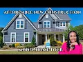Affordable New Construction Home Tour Selma NC Modern Living in Johnston County