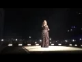 Adele Hello Live from Dublin First Row