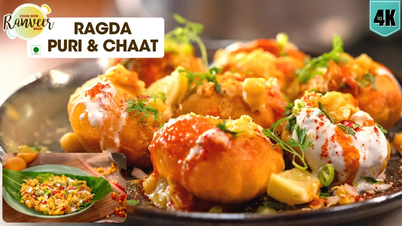 Ragda Chaat     &    Ragda Puri bonus recipe   Matar ki Chaat   Chef Ranveer Brar