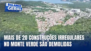 Mais de 20 construções irregulares foram demolidas na nova fase da Operação Solo Legal