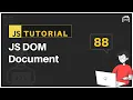 JavaScript Bangla Tutorial DOM Document DOM Tutorial - 3