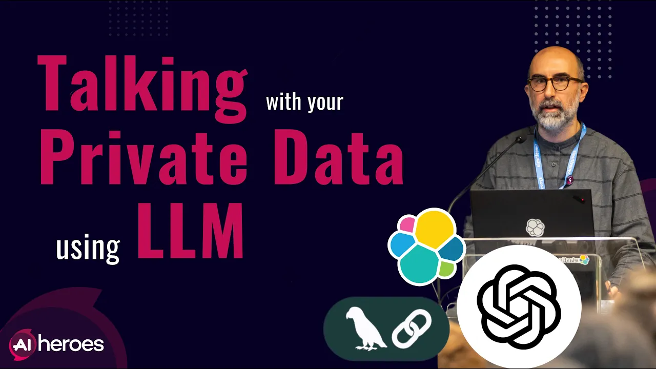 How RAG (Retrieval-Augmented Generation) talks with your private data using LLM | AI Heroes 2023