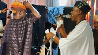 alao malaika surprise wasiu ayinde on stage at event in surulere 