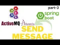 SendMessage To queue Apache Artemis SpringBoot JMS Template in SpringBoot with ActiveMQ Artemis