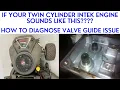 How to Diagnose Poor Running Briggs and Stratton Intek Twin Cylinder Engine