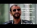 Download Lagu Photograph  RINGO STARR (with lyrics)