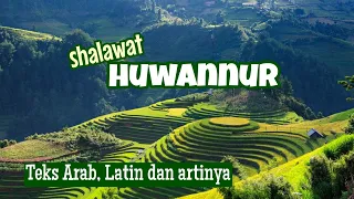 Download Shalawat Huwannur versi Santri Njoso + teks Arab, Latin dan artinya. MP3