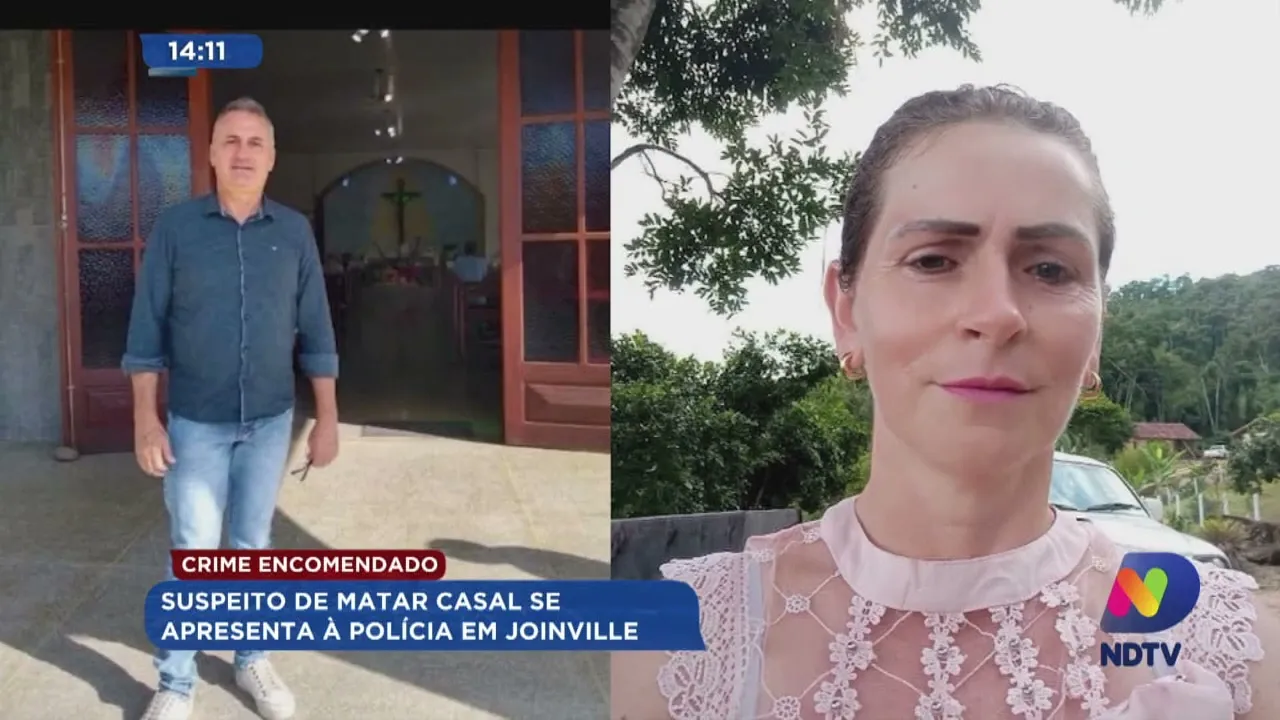 Duplo homicídio: delegado fala sobre prisão de último suspeito de assassinar casal em Timbó