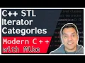STL C Iterators - Categories Modern Cpp Series Ep 136