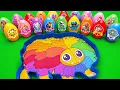 Download Lagu 👉 How to make Yarnabi Poppy Playtime Slime Bathtub by mixing Paw Patrol Eggs CLAY Satisfying ASMR 💦