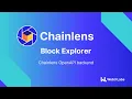 Chainlens Block Explorer OpenAPI backend