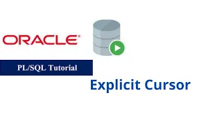 61 Explicit Cursor in Oracle