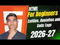 Html Entities Quotation and Code Explained for Beginners 2026