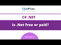 Is Net Free or Paid C Net - Session 2
