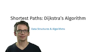 Shortest paths Dijkstra s Algorithm