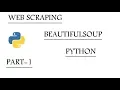 Web Scraping using BeautifulSoup and Python Part-1 Indeed Introduction and getting Job Title
