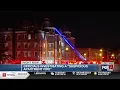 Officials investigating a suspicious apartment fire
