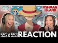 Lagu THEY'RE HERE!! 🚨 | ONE PIECE | Reaction 552 \u0026 553