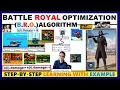 Battle Royale Optimization Algorithm STEP-BY-STEP with Example BRO Algorithm xRay Pixy