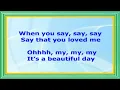 Beautiful Sunday - Daniel Boone (Lyrics Video)