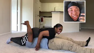 reverse headscissors on boyfriend