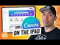 Canva Tutorial for Beginners on iPad How to use the Canva App for Print on Demand 2023