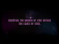 [Female Cover] GLORYHAMMER – Universe on Fire [NIGHTCORE by ANAHATA + Lyrics]