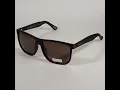 Tommy Hilfiger Parker Square Sunglasses Brown Tortoise Havana Brown Lens PARKER MP OM561