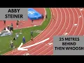 WOW Abby Steiner Remember The Name Whoosh 4x400 NCAA Womens Relay Absurd