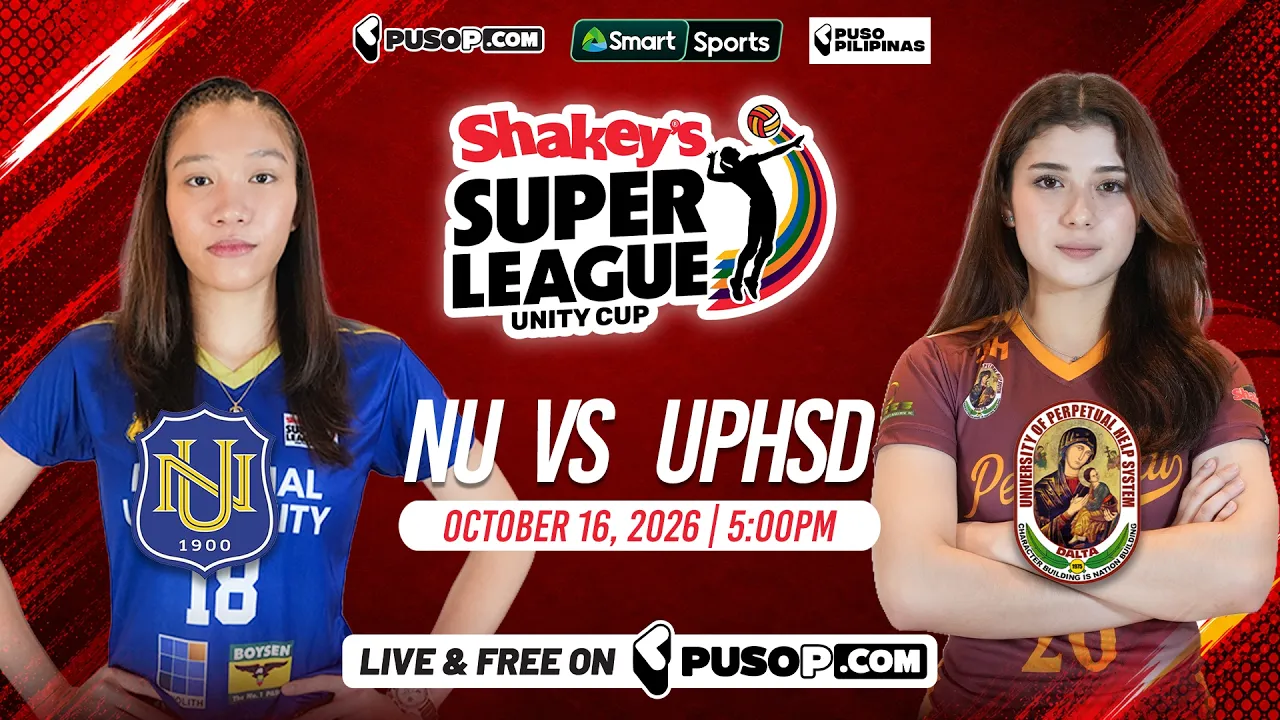 Shakey’s Super League Unity Cup 2026 | NU vs UPHSD