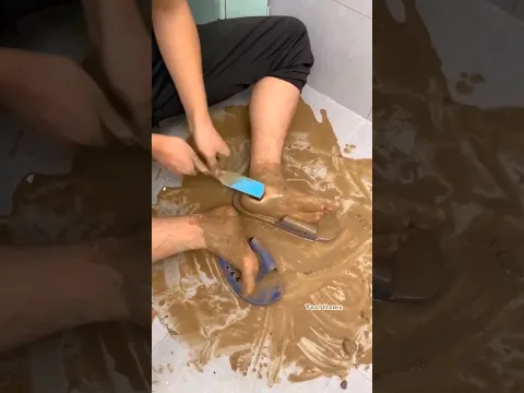Tool Items! Portable foot scrubber