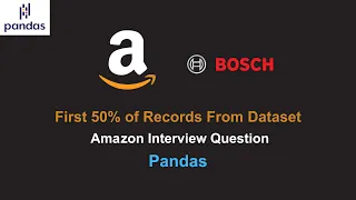 First 50 of Records From Dataset - Amazon Interview Question