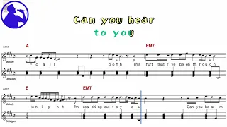 Download Sam Smith - Lay me down karaoke version sheet music  for players, lyrics, chorus added(Ye karaoke) MP3