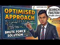 LeetCode 704 - Binary Search Easy Optimal Solution Explained