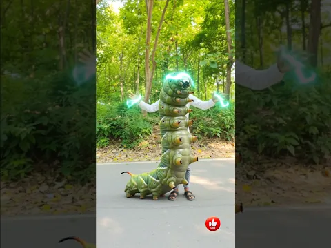 🐛मैं पत्ता खाने वाला कीड़ा हूँ… सबको पत्ता बना दूँगा! 🤣 #funny #comedy #shorts #shortsfeed
