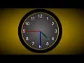 Rotating Clock CSS3 Animation HTML CSS