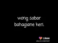 Download Lagu Snap wa wong sabar bahagiane keri